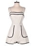 Mable 100% Rayon Ivory Romper Size S - photo 1