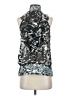Adiva 100% Polyester Black Sleeveless Blouse Size S - photo 1