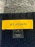 St. John Color Block Blue Wool Pullover Sweater Size P (petite) - photo 7