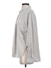 Splendid Stripes Tan Silver Long Sleeve Button-Down Shirt Size S - photo 5