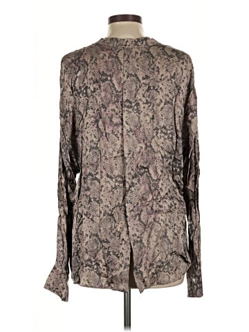 Olivaceous Long Sleeve Blouse (view 2)
