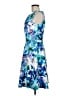 DressBarn Floral Tropical Blue Cocktail Dress Size 8 - photo 5