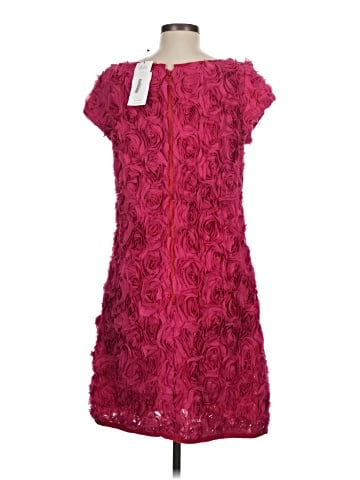 Pink Tartan Cocktail Dress (view 2)
