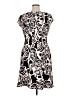Elle Paisley Black Cocktail Dress Size XL - photo 2
