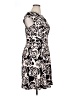 Elle Paisley Black Cocktail Dress Size XL - photo 4