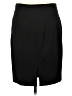 Express Design Studio Solid Black Casual Skirt Size 6 - photo 2