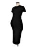 Hatch Solid Black Casual Dress Size Med Maternity (2) - photo 1