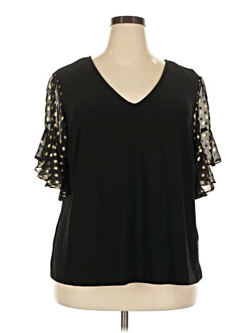 Cynthia Steffe Short Sleeve Blouse (view 1)