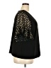Cynthia Steffe Black Short Sleeve Blouse Size 2X - photo 4