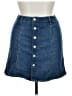 Mossimo Supply Co. Blue Denim Skirt Size 14 - photo 1
