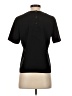 Kasper and Co. 100% Polyester Black Short Sleeve Top Size 2 - photo 2