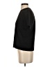 Kasper and Co. 100% Polyester Black Short Sleeve Top Size 2 - photo 5