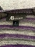 AB Studio Chevron-herringbone Gray Pullover Sweater Size M - photo 7