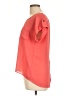 Edge 100% Polyester Orange Short Sleeve Blouse Size L - photo 5
