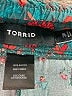 Torrid 100% Rayon Hearts Teal Casual Pants Size 3X Plus (3) - photo 4