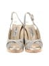 Jimmy Choo Metallic Silver Wedges Size EU 39 1/2 - photo 2