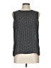 T Tahari 100% Polyester Gray Sleeveless Top Size L - photo 1