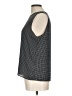T Tahari 100% Polyester Gray Sleeveless Top Size L - photo 5
