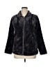 32 Degrees 100% Polyester Solid Black Faux Fur Jacket Size XL - photo 1