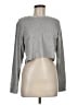 Abercrombie & Fitch Metallic Silver Pullover Sweater Size M - photo 1