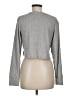 Abercrombie & Fitch Metallic Silver Pullover Sweater Size M - photo 2