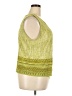 Liz & Me 100% Polyester Green Sleeveless Blouse Size 2X - photo 4
