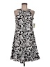 MSK Graphic Black Casual Dress Size M - photo 1