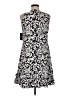MSK Graphic Black Casual Dress Size M - photo 2