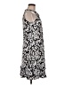 MSK Graphic Black Casual Dress Size M - photo 4