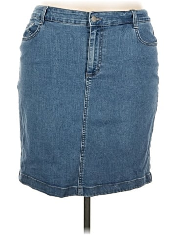Charter Club Denim Skirt (view 1)