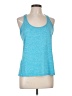Ideology 100% Polyester Blue Active Tank Size L - photo 1