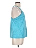 Ideology 100% Polyester Blue Active Tank Size L - photo 4