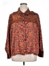 Jaclyn Smith Paisley Brown Long Sleeve Blouse Size XL (estimated) - photo 1