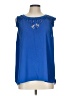 Brixon Ivy Blue Sleeveless Blouse Size L - photo 1