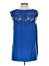 Brixon Ivy Blue Sleeveless Blouse Size L - photo 2