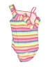 Carter's Stripes Pink One Piece Swimsuit Size 7 - photo 2