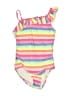 Carter's Stripes Pink One Piece Swimsuit Size 7 - photo 1