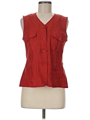 Rodier Sleeveless Button-Down Shirt (view 1)