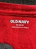 Old Navy 100% Cotton Checkered-gingham Red Short Sleeve T-Shirt Size 14 - 16 - photo 3