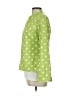 Coldwater Creek Polka Dots Green Blazer Size 10 - photo 5
