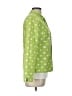 Coldwater Creek Polka Dots Green Blazer Size 10 - photo 4