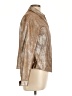 Co & Eddy 100% Polyester Metallic Snake Print Gold Jacket Size 12 - photo 4