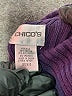 Chico's Purple Turtleneck Sweater Size Sm (0) - photo 7