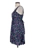 Wet Seal 100% Polyester Floral Blue Cocktail Dress Size S - photo 5