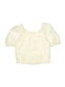 Crewcuts 100% Cotton Ivory 3/4 Sleeve Blouse Size 6 - 7 - photo 1
