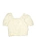 Crewcuts 100% Cotton Ivory 3/4 Sleeve Blouse Size 6 - 7 - photo 2