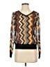 Missoni For Target 100% Polyester Brown Long Sleeve Blouse Size XS - photo 1