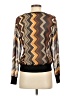 Missoni For Target 100% Polyester Brown Long Sleeve Blouse Size XS - photo 2