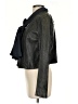 BCBGMAXAZRIA 100% Leather Black Green Leather Jacket Size S - photo 5