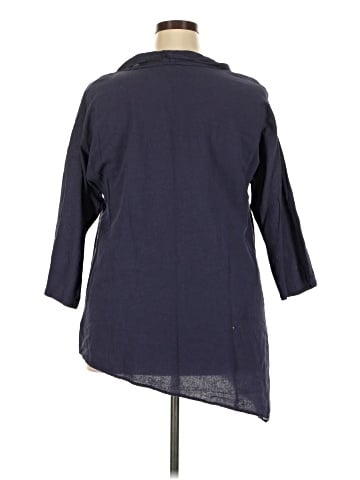 Indigo 3/4 Sleeve Top (view 2)